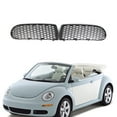 thumbnail image 2 of Left Right Bumper Grilles Fog Light Lamp Frame Cover for 1C0807683A 1C0807684A, 2 of 16
