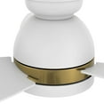 thumbnail image 5 of Carro Fremont 52'' Smart Ceiling Fan with Remote, Light Kit Included White Finish, 5 of 8