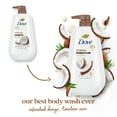 thumbnail image 5 of Dove Restoring Gentle Body Wash for Women Coconut & Cocoa Butter, 30.6 oz with Pump, 5 of 15
