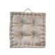 thumbnail image 1 of Ounissouiy Almohada de piso cómoda y de apoyo de poliéster para una almohada de cojín de tatami que se sienta relajada Conjuntos de muebles de dormitorio Blanco crema 42*42 cm (espesor 10 cm), 1 of 6