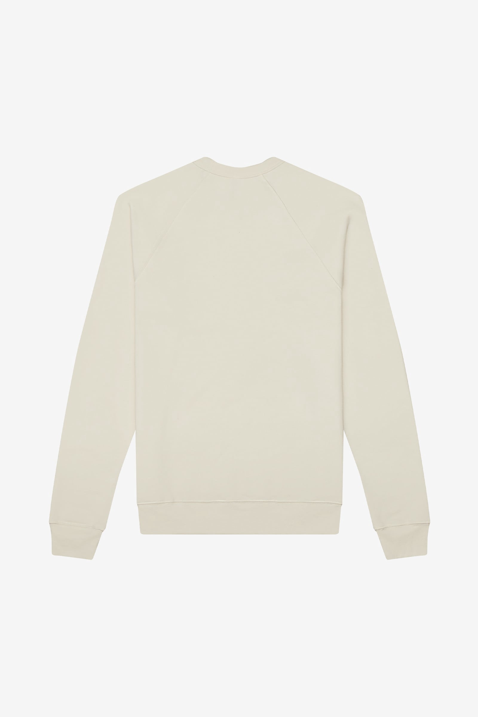 BELLA+CANVAS Adult Crew Neck Personalized Fleece Raglan Long Sleeve T-Shirt, Create your own Designs, Natural, XXlarge, Unisex