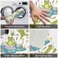 thumbnail image 3 of Honeii Cartoon Frogs Pattern Door Mat, Welcome Door Mats Outdoor Indoor, Stain and Fade Resistant, Non-Slip Entry Matfor Bedroom, Bathroom, Kitchen, 3 of 7
