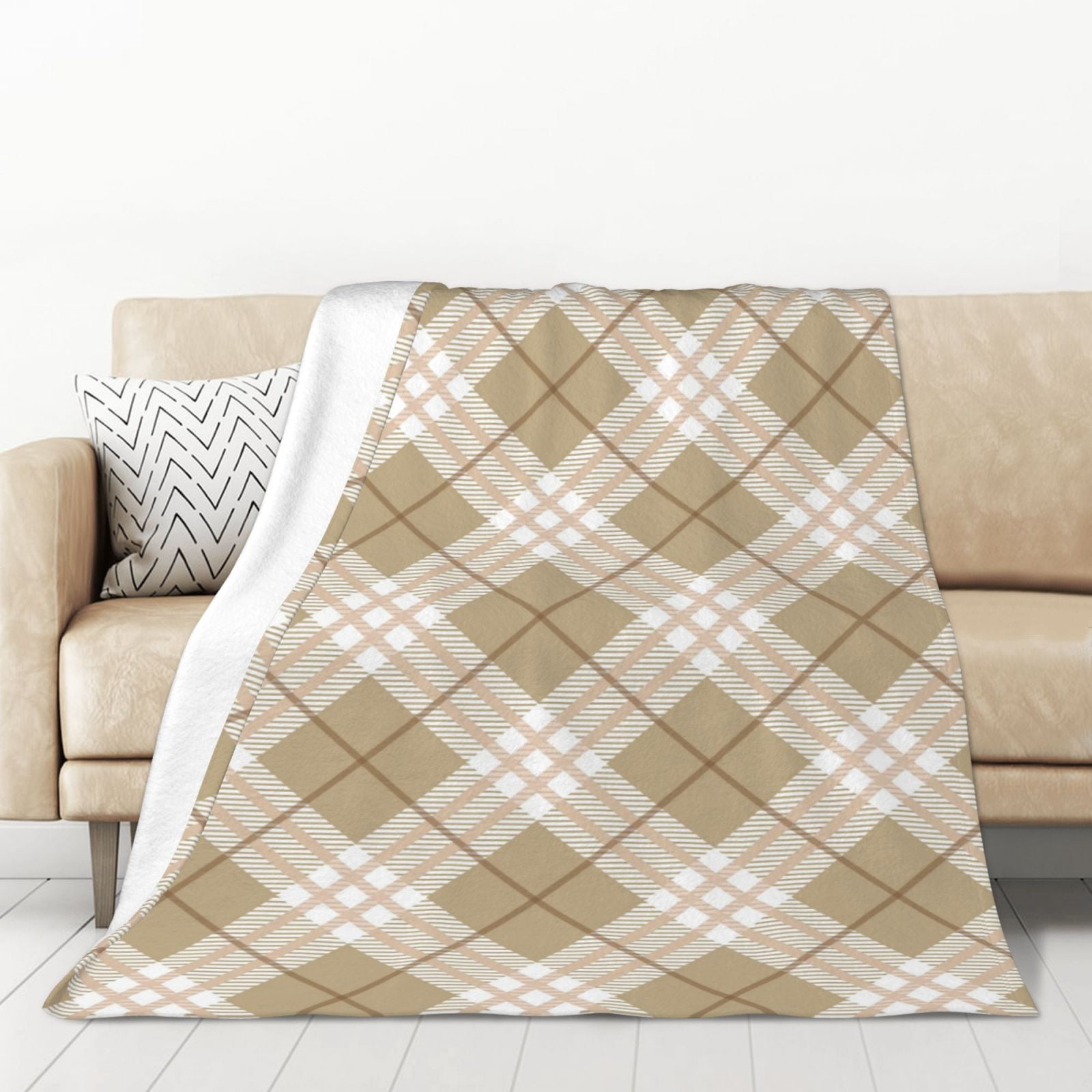 Brown Striped Blanket main image 0