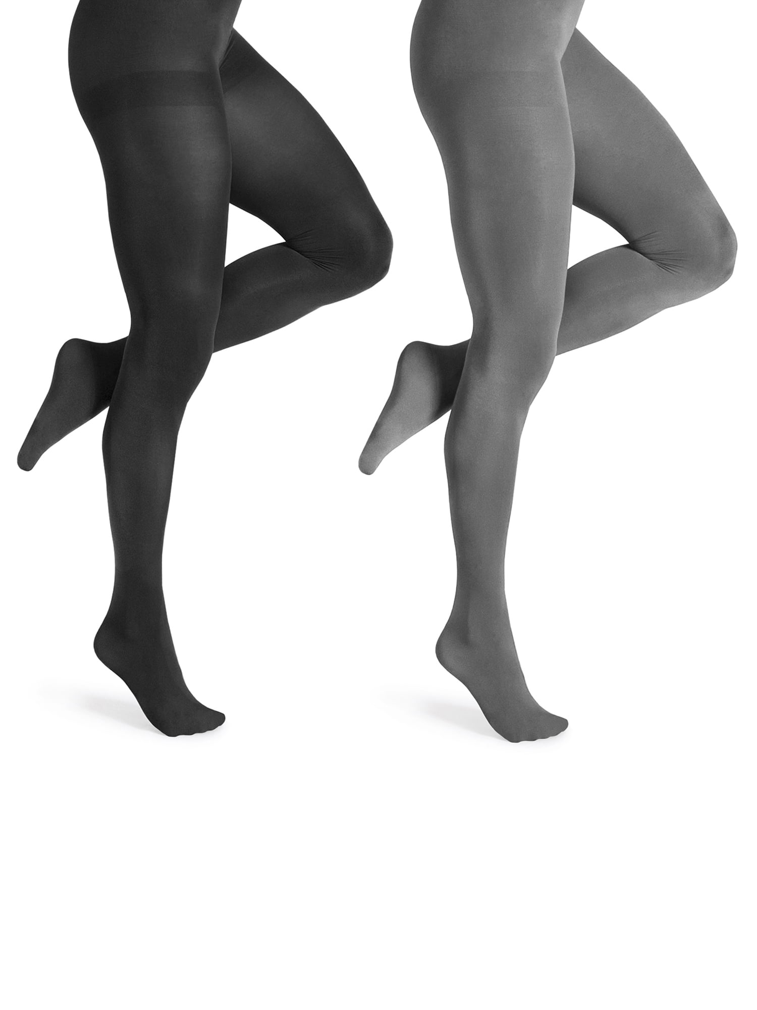 Muk Luks Women's Microfiber Tights (2 Pair)