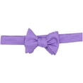 thumbnail image 1 of Carrot and Gibbs Men's Purple / Blue Circle Oval Rows Printed Button Bow Tie - One Size, 1 of 2