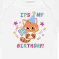 thumbnail image 4 of Inktastic Its My Birthday with Kitten Stars and Confetti Boys or Girls Baby Bodysuit, 4 of 5