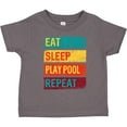thumbnail image 3 of Inktastic Billiards Eat Sleep Play Pool Repeat Boys or Girls Toddler T-Shirt, 3 of 5
