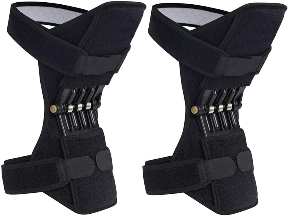 Power Knee Brace, 2 Packs Breathable Knee Support Protective Gear