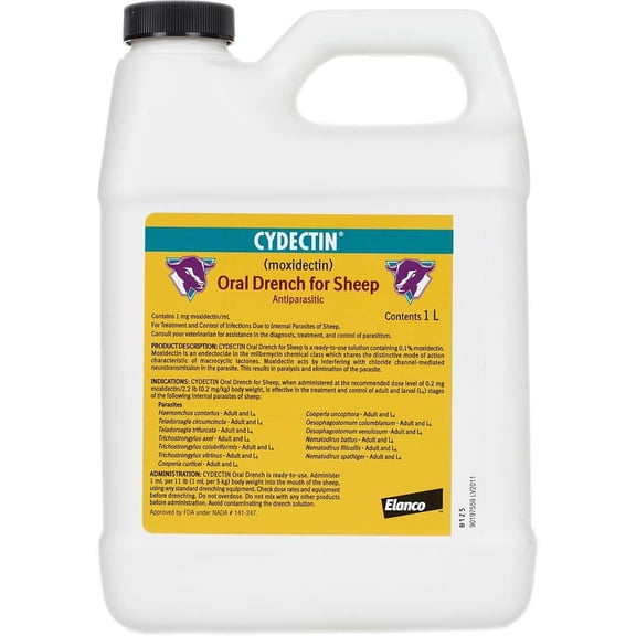 Cydectin Sheep 0.1% Drench 1000 Ml Bottle