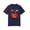 Dark Blue_#06, variant on Sewkxo Kids Back to School T Shirt Short Sleeve Crewneck Letter Print Funny Tops Boys Girls Casual Basic Tees,Black 100