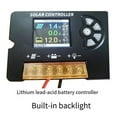 thumbnail image 4 of 12V/24V PWM Solar Charge Controller 20A with Color LCD Screen, Adjustable Voltage, Multi-Battery Support, 4 of 8