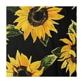 thumbnail image 4 of Acheng Sunflower Square Tablecloth Outdoor Fitted 100% Polyester Fiber 52*52, 4 of 8
