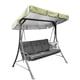 thumbnail image 1 of Yuarrent Cubierta para columpio de 3 asientos, cubierta para jardín, impermeable, resistente a los rayos UV, sombra para silla, polvo/vela, patio Jardín y Patio Beige 190*132*15cm Yuarrent HA005129-02, 1 of 6
