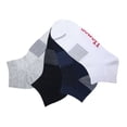 thumbnail image 1 of Tin Hanes para Hombre, Diseño Corto Liso Multicolor 4 Pares Unitalla, 1 of 4