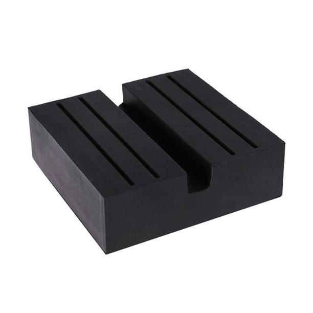 Almohadilla de goma para gato, 1 Uds., riel antideslizante negro cuadrado Universal para coche