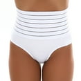 thumbnail image 5 of Elainilye Fashion Body Shaper for Women Ladies Butt Lifting Shapewear High Waist Stretch Slimming Body Corset Underpants Briefs,White, 5 of 7