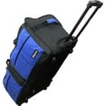 thumbnail image 2 of Dejuno 28" Retractable Rolling Duffel Bag, Blue, 2 of 8