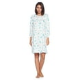thumbnail image 2 of Casual Nights Women's Pointelle Long Sleeve Nightgown, 2 of 2