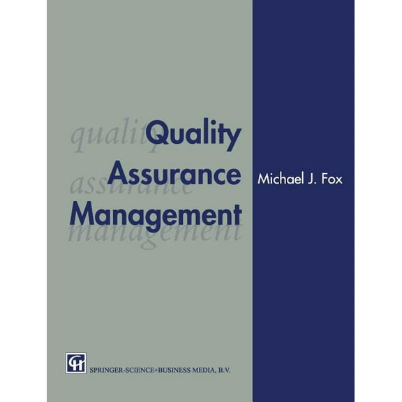 Quality Assurance Management, (Paperback)