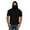 C Black, variant on Fanxing Big and Tall Cooling Sun Shirts for Men with Hood Short Sleeve Lightweight Tees with Masks Fishing Hoodie Dark Blue,M