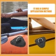 thumbnail image 4 of PAMINGONO 3Ud Hebillas Para Kayak Accesorio Negro Durable Con Material Antidesgaste PVC Y Metal, 4 of 8