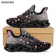 thumbnail image 1 of Zapatillas deportivas informales de malla con estampado de enfermera para mujer, con cordones, para caminar y enfermería,, 1 of 6