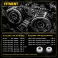 thumbnail image 2 of Timing Chain Kit Camshaft VVT Gear Set Fits Kia Sorento Optima Sportage 2.4L 2.0, Replaces 24321-2G111 24350-2G750, 2 of 8