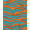 Blue, Pattern 3, variant on ODIKA 2x3 Machine Washable Non-Slip Area Rug, Sand Resistant Portable Floor Cover High Traffic Rug, Orange, 712557