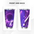 thumbnail image 3 of Saiise Geometry Dash Print Tumbler 20 Oz Stainless Steel Vacuum Insulated with Straw Coffee Cup for Home,Office,Outdoor Works Great for Ice Drinks and Hot Beverage, 3 of 8