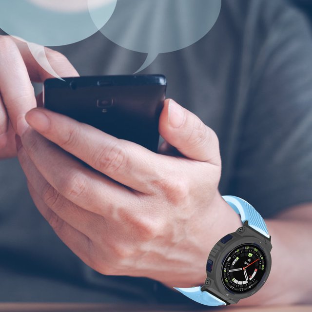 Adjustable Elastic Soft Silicone Watch Band for Active Edge Replacement Strap, Soft, Breathable, Durable, DIY Installation