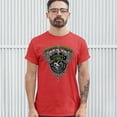 thumbnail image 3 of Tee Hunt Special Forces De Oppresso Liber T-Shirt US Berets Men's Tee, Red, Large, 3 of 5