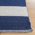 thumbnail image 4 of SAFAVIEH Montauk Tanja Checkered Cotton Area Rug, Navy/Ivory, 5' x 8', 4 of 6