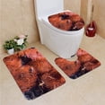thumbnail image 1 of ABPHQTO Pez payaso Ocellaris Juego de alfombras de baño de 3 piezas Alfombra de baño Alfombra de contorno y tapa de inodoro ABPHQTO Cont-CHAPPLE-30743, 1 of 2