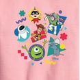 thumbnail image 2 of Disney - Pixar Character Shapes - Toddler & Youth Crewneck Fleece Sweatshirt, 2 of 4