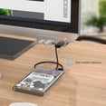 thumbnail image 2 of Hub USB 3.0 Rekidm Aluminio 4 Puertos con Abrazadera Ajustable, 2 of 9
