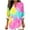 *Hot Pink, variant on Long Sleeve Tops for Women Plus Size Long Sleeve V-Neck Printed Casual Blouse Tops Light Blue XXXXL