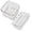 Clear A 1PCS & Clear B 1PCS, variant on Clear Drawer Organizers Set Versatile Bathroom And Vanity Drawer Organizer Trays Storage For Makeup Bedroom Kitchen Gadgets Utensils And Off Ice, Clear A 1PCS & Clear B 1PCS