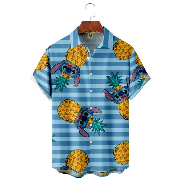 Disney Stitch Hawaiian Shirt, Funny Stitch Beach Shirt, Movies Lilo