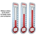 Excello Global Products Fundraising Thermometer Chart Goal Tracker Dry