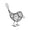 Black, variant on Iron Hollow Bird Couple Decoration for Home – Hand-Woven Geometric Bird Sculpture, White, 7.87 x 7.09 Inches, Desktop or Shelf Decor, Gift Idea