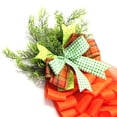 thumbnail image 2 of Advancent de Pascua de tela con zanahorias para decorar el hogar, colores brillantes para celebraciones de primavera y jardines. Kits de decoración para fiestas, 2 of 6