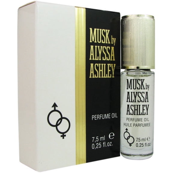 Alyssa Ashley Musk by Alyssa Musk Perfume Oil, 0.25 oz