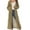 Khaki, variant on IROINNID Cardigan for Women Solid Color Knit Long Cardigan Oversized Slouchy Style Soft Front Open Coat with Pocket,Gray