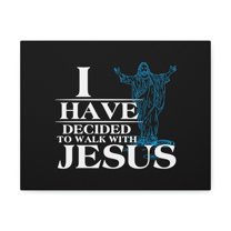 Scripture Walls Walk With Jesus Philippians 3:17 Blue Christian Wall Art Bible Verse Print Ready to Hang Unframed