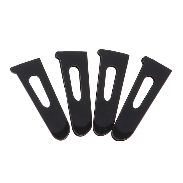 4 Pares de Pestañas de Puño de Manga Ajustable Duraderas con Gancho Y Cinta de Bucle Accesorios de Vestir Baoblaze Lengüetas de puño con manga