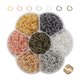 thumbnail image 1 of 1820 Unids Metal Open Jump Rings 6mm Herramientas con Caja Accesorios Hallazgos DIY Split Rings Key Hoops Plateado para Fabricación Colgante Macarena Anillos de salto abiertos, 1 of 7