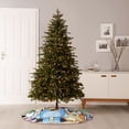 thumbnail image 4 of Lsque Bluey Print Christmas Tree Skirt with Ties and Velcro,Xmas Holiday Decorations, Adjustable Tree Skirt-30", 4 of 6