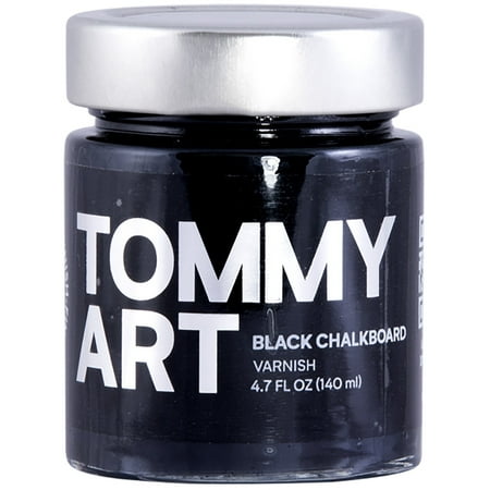 UPC: 8034143043480 | Tommy Art Varnish Chalkboard Paint 140ml-Black