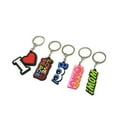 thumbnail image 4 of Sonducket Llaveros PVC Lindo Llaveros de moda Estilo simple Multiusos Conveniente Encantador Colgante Hebilla Mujeres Regalos Coche Accesorios de disfraces 7051-05 7051-05, 4 of 6