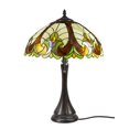 thumbnail image 1 of FixtureDisplays® Tiffany Style Resin Elegant Desktop Lamp 16-Inch Shade 16696, 1 of 3